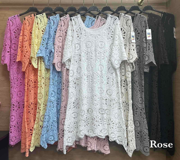 Sukienki damskie (Włoskie produkt) Roz Standard, Mix Kolor Paczka 5 szt