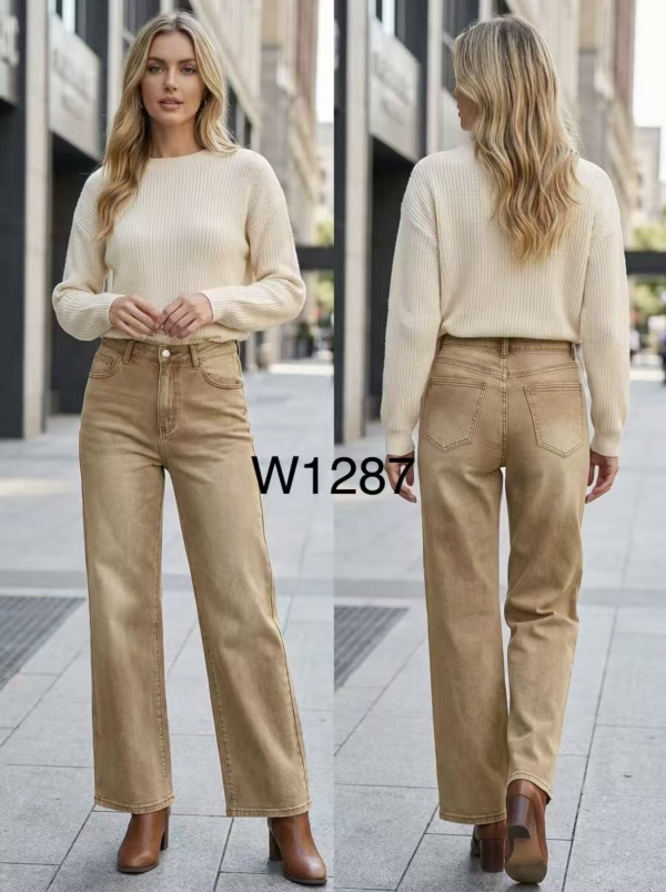 Spodnie damskie jeans Roz XS-XL, 1 Kolor Paczka 10 szt