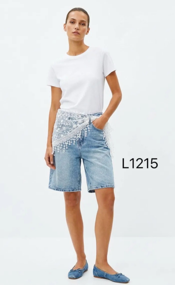 Rybaczki damskie jeansy Roz XS-XL, 1 Kolor Paczka 10 szt