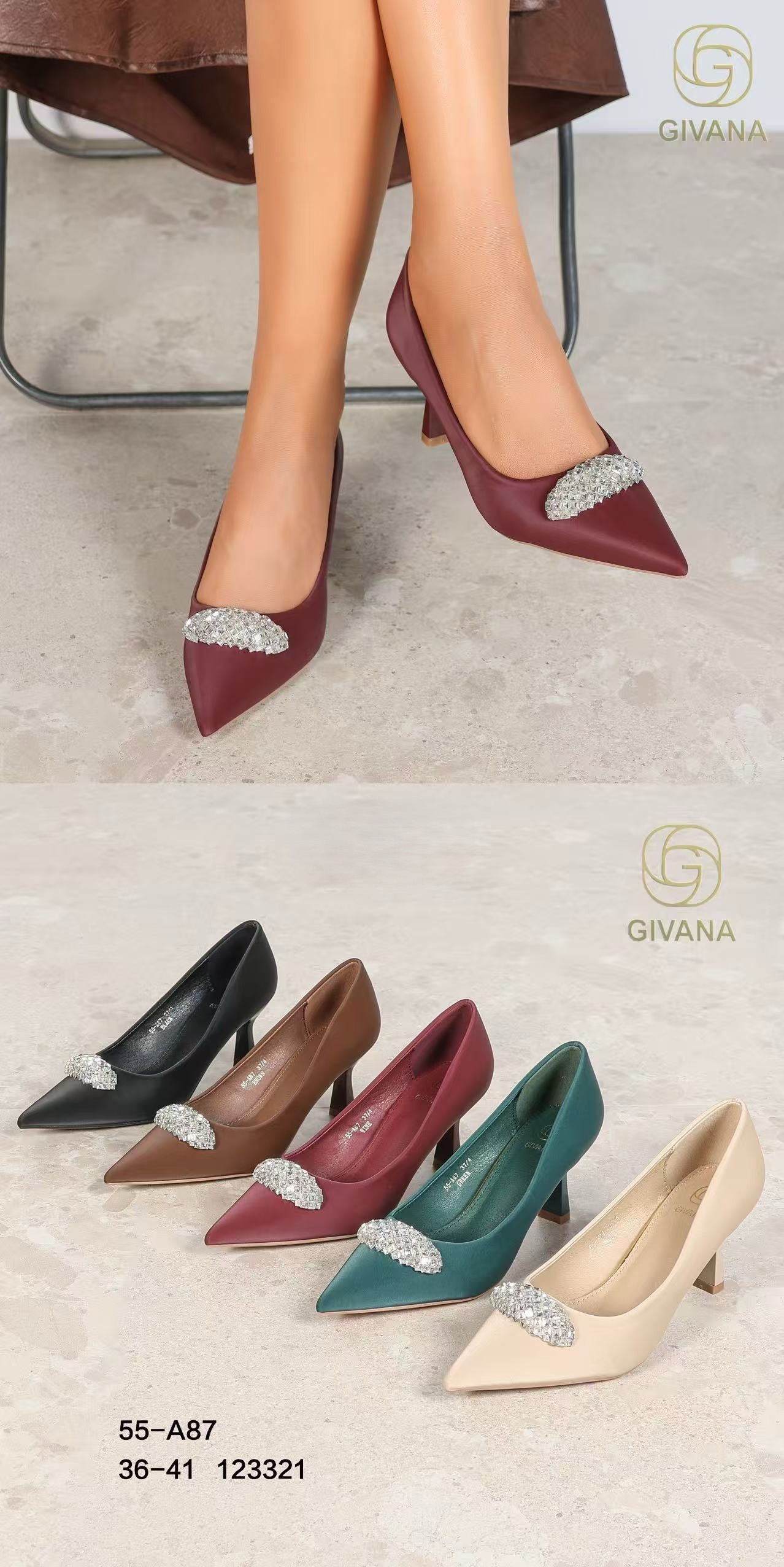 Szpilki damskie Roz 36-41 / 12 par