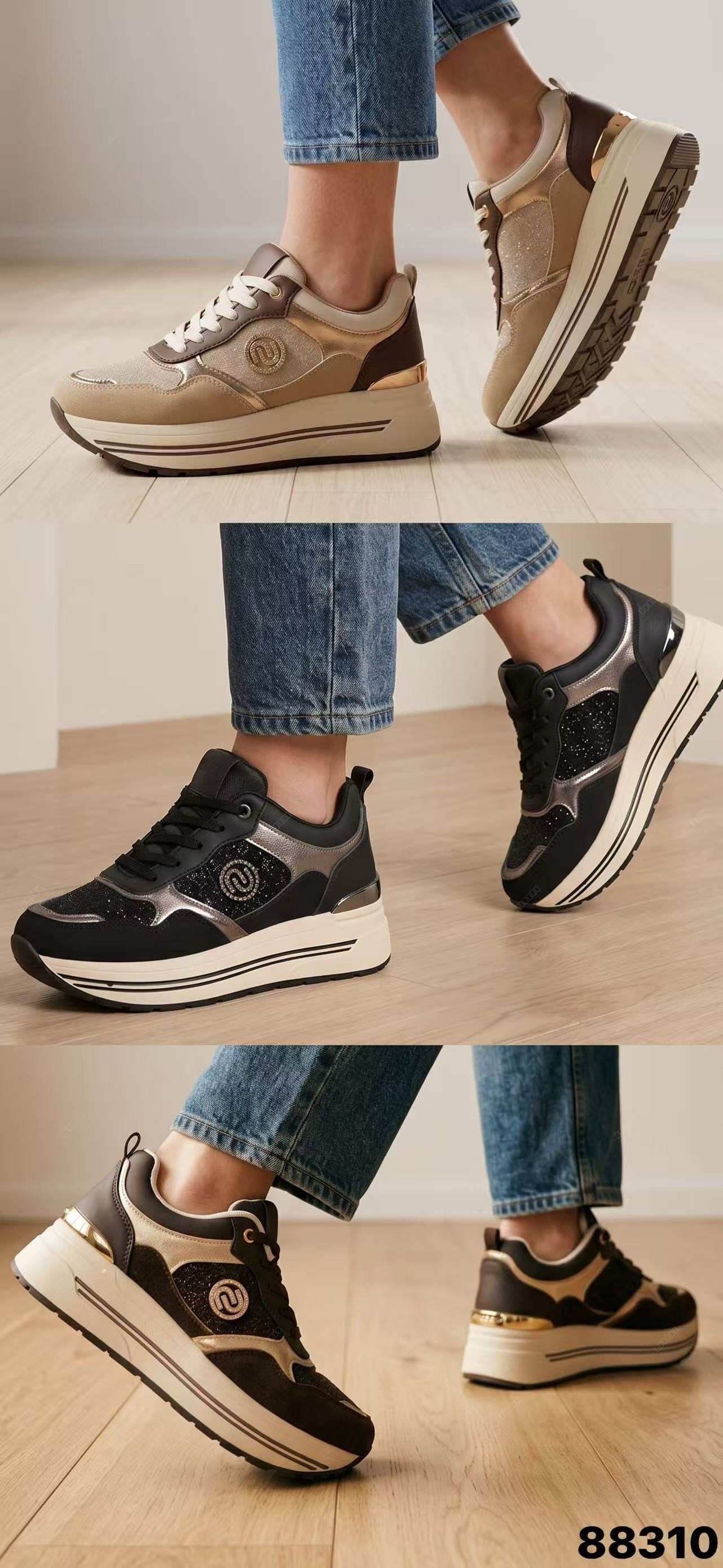 Buty sportowe damskie Roz 36-41 / 12 par