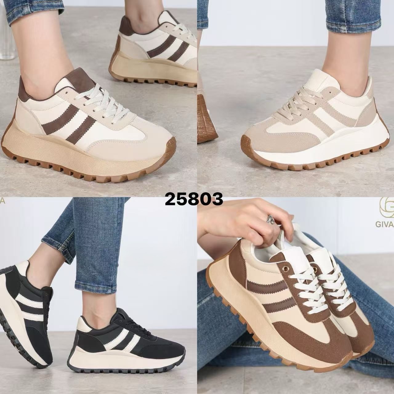 Buty sportowe damskie Roz 36-41 / 12 par