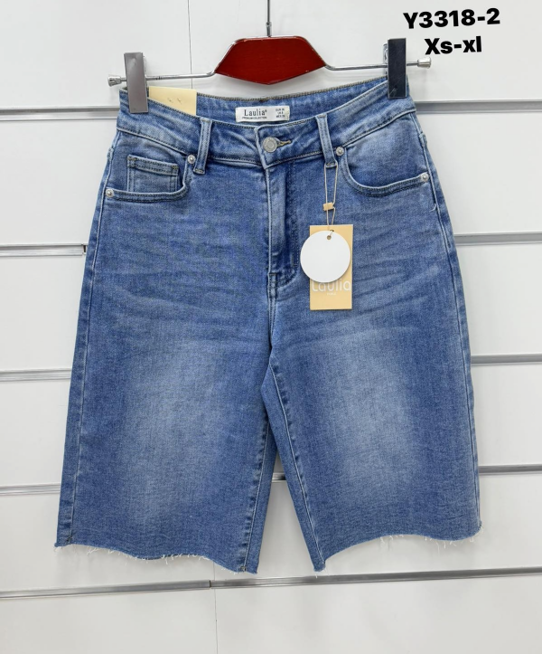 Rybaczki damskie jeansy Roz XS-XL, 1 Kolor Paczka 10 szt