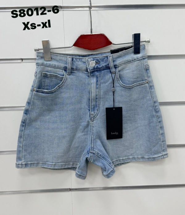Szorty damskie jeansy Roz XS-XL, 1 Kolor Paczka 10 szt