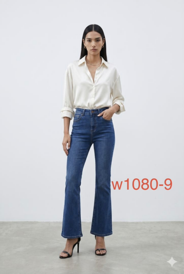 Spodnie damskie jeansy Roz XS-XL, 1 Kolor Paczka 10 szt 1