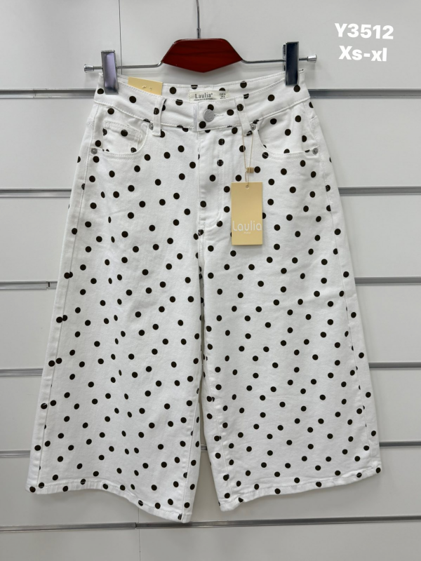 Rybaczki damskie jeansy Roz XS-XL, 1 Kolor Paczka 10 szt