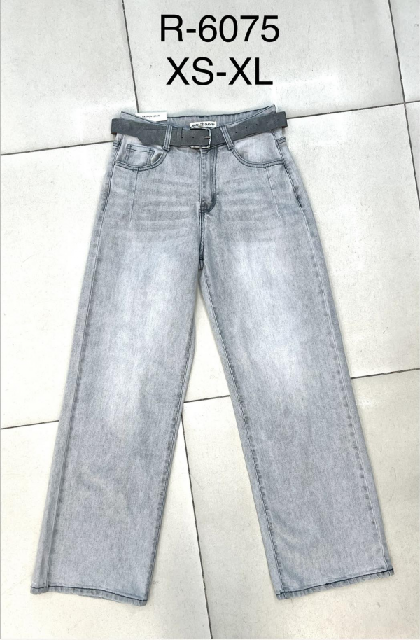 Spodnie damskie jeansy Roz XS-XL, 1 Kolor Paczka 12 szt