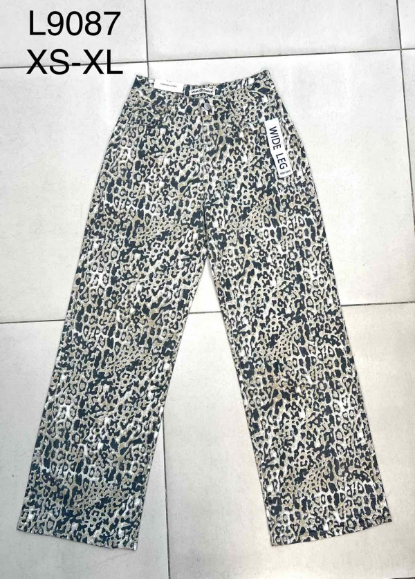 Spodnie damskie jeansy Roz XS-XL, 1 Kolor Paczka 12 szt