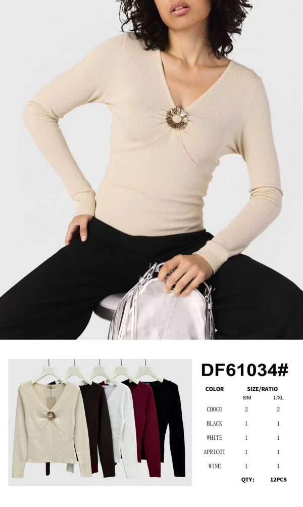 Bluzki damskie Roz S/M-L/XL , Mix Kolor Paczka 12 szt
