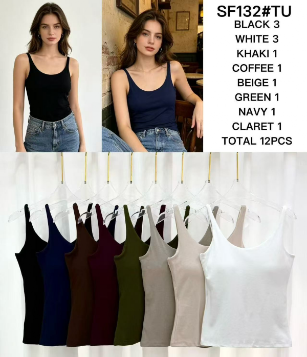Bluzki damskie Roz Standard, Mix Kolor Paczka 12 szt 