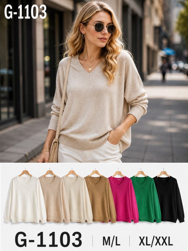 Bluzki damskie Roz M/L-XL/2XL, Mix Kolor Paczka 12 szt 