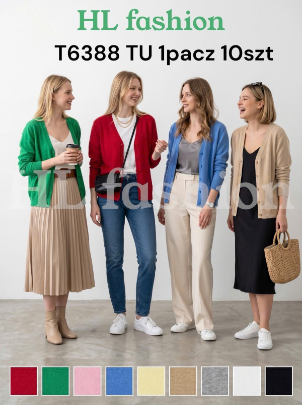 Narzutki damskie Roz S/M-L/XL , Mix Kolor Paczka 10 szt
