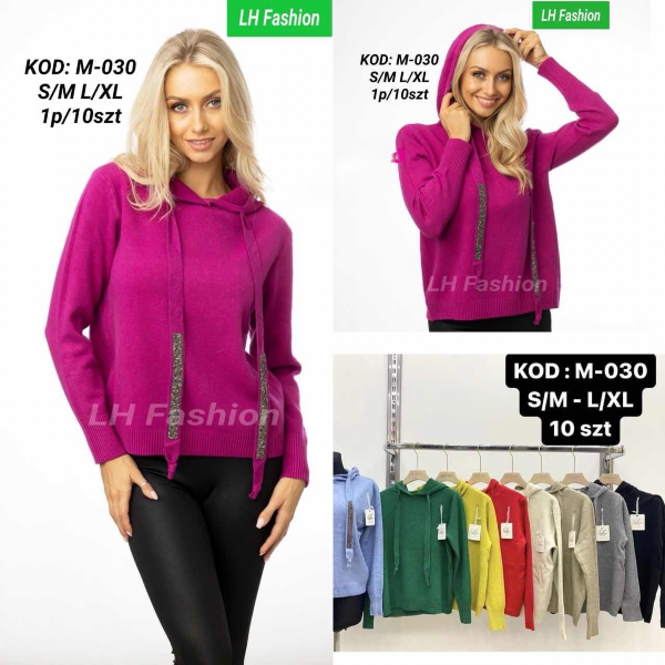 Bluzy damskie Roz S/M-L/XL , Mix Kolor Paczka 10 szt 1