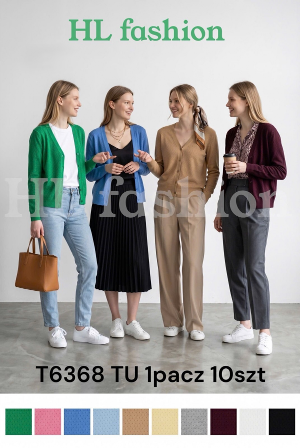 Narzutki damskie Roz Standard, Mix Kolor Paczka 10 szt