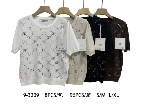 Bluzki damskie Roz S/M-L/XL, Mix Kolor Paczka 8 szt