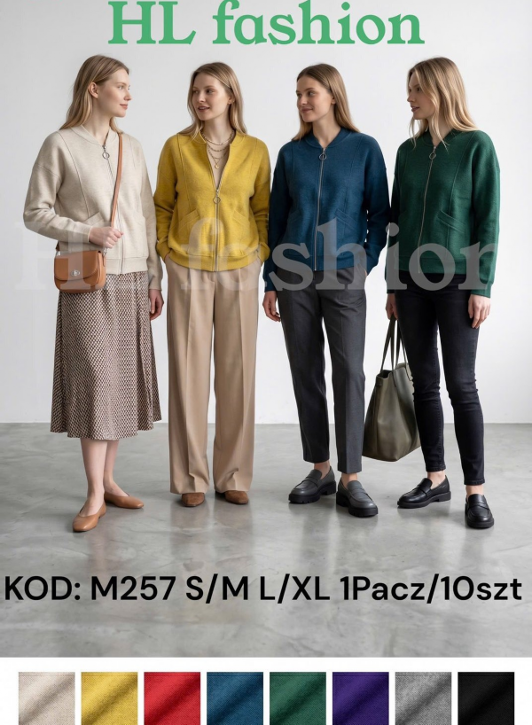 Bluzy damskie Roz S/M-L/XL , Mix Kolor Paczka 10 szt 1