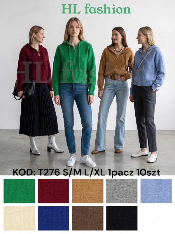 Bluzy damskie Roz S/M-L/XL , Mix Kolor Paczka 10 szt 1