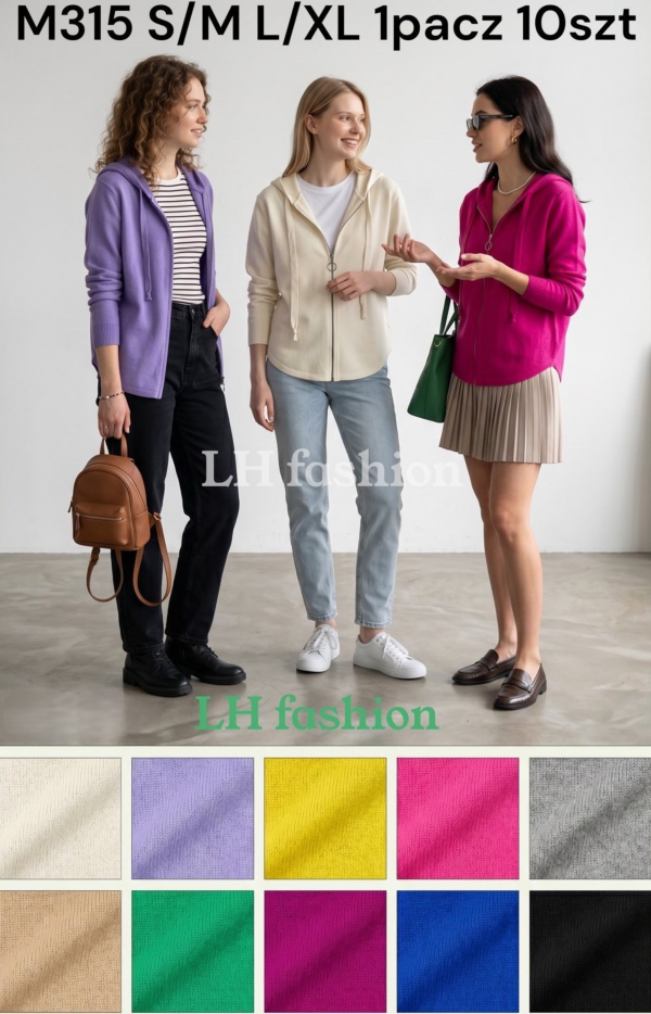 Bluzy damskie Roz S/M-L/XL , Mix Kolor Paczka 10 szt