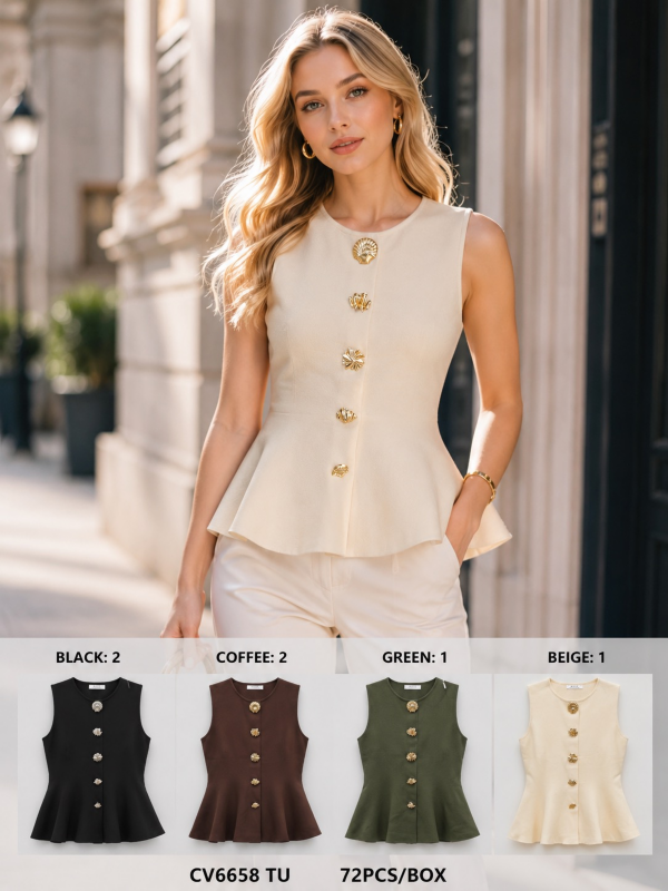 Bluzki damskie Roz Standard, Mix Kolor Paczka 12 szt