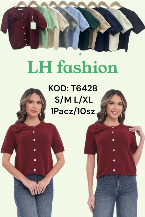 Narzutki damskie Roz S/M-L/XL , Mix Kolor Paczka 10 szt