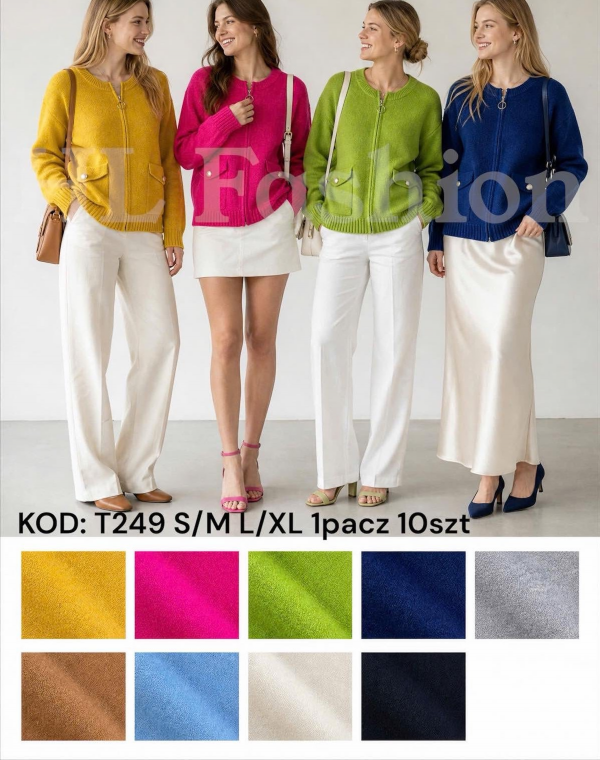 Bluzy damskie Roz S/M-L/XL , Mix Kolor Paczka 10 szt