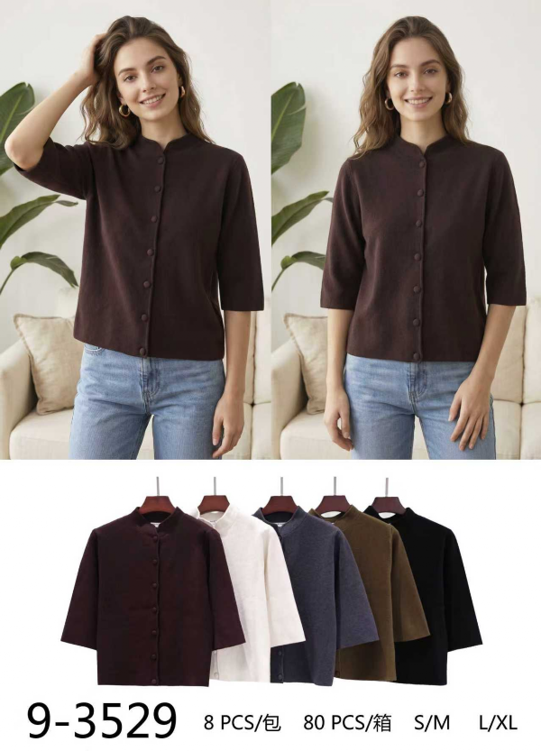 Bluzki damskie Roz S/M-L/XL, Mix Kolor Paczka 8 szt