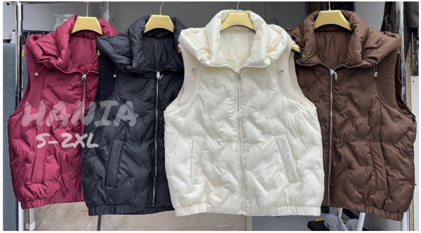 Kamizelka damska Roz S-2XL, 1 Kolor Paczka 5 szt