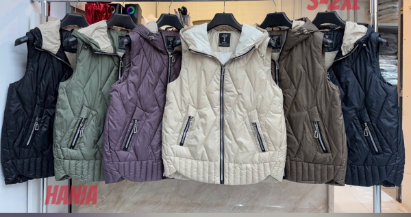 Kamizelka damska Roz S-2XL, 1 Kolor Paczka 5 szt