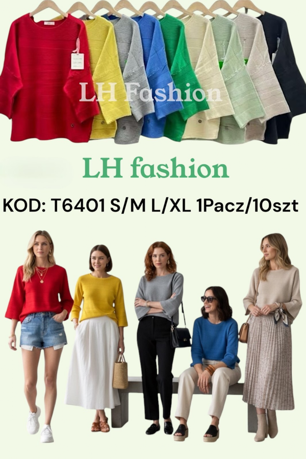 Bluzki damskie Roz S/M-L/XL , Mix Kolor Paczka 10 szt