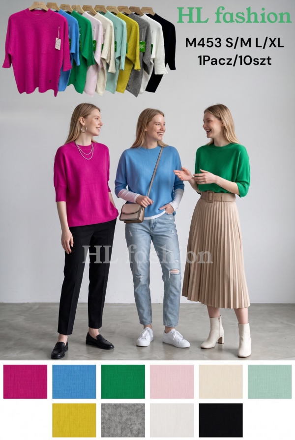 Bluzki damskie Roz Standard, Mix Kolor Paczka 10 szt