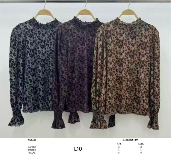 Bluzki damskie Roz S/M-L/XL , Mix Kolor Paczka 10 szt