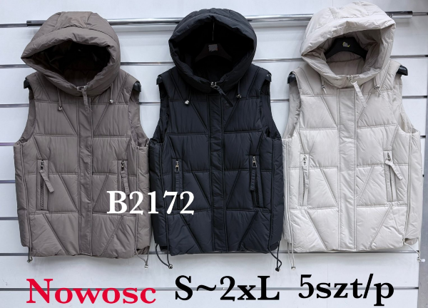 Kamizelki damskie Roz S-2XL, 1 Kolor .Paczka 5 szt