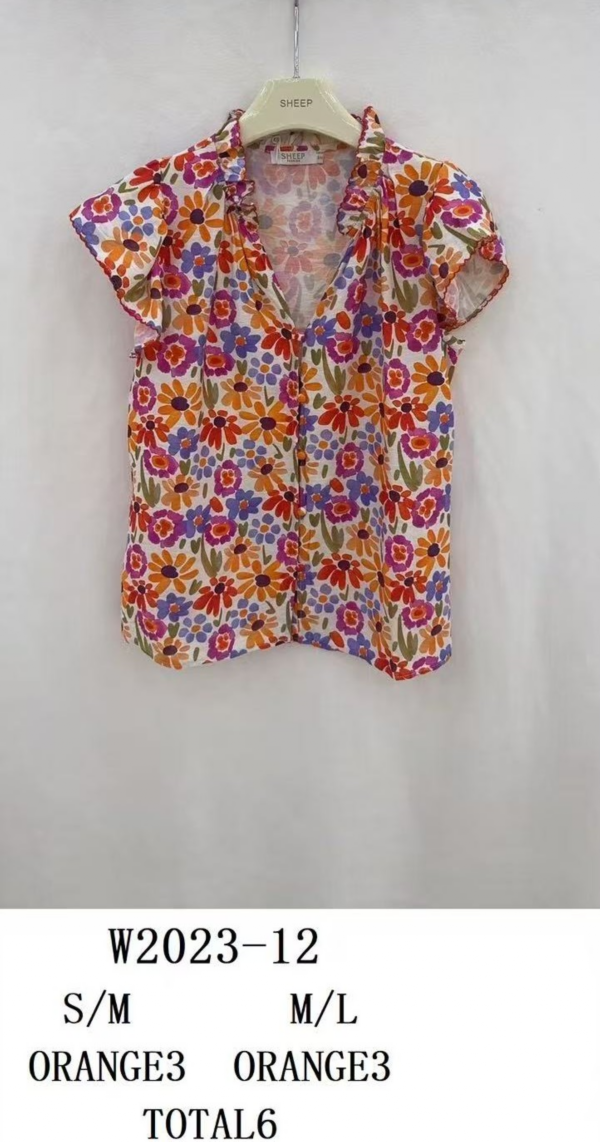 Bluzki damskie Roz S/M-L/XL, , Mix Kolor Paczka 6 szt