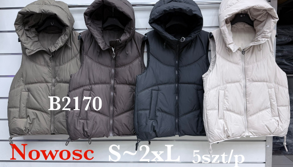 Kamizelki damskie Roz S-2XL, 1 Kolor Paczka 5 szt