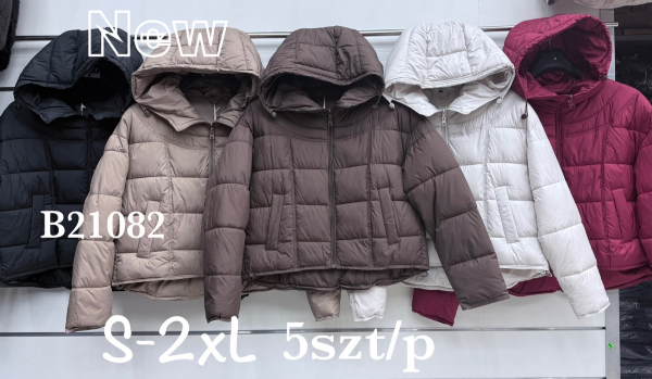 Kurtki damskie cienki Roz S-2XL, 1 Kolor Paczka 5 szt