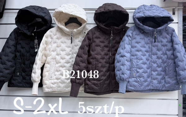 Kurtki damskie cienki Roz S-2XL, 1 Kolor Paczka 5 szt