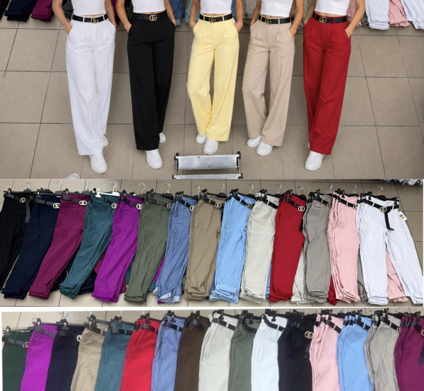 Spodnie damskie (Włoskie produkt) Roz S-2XL, Mix Kolor Paczka 5 szt