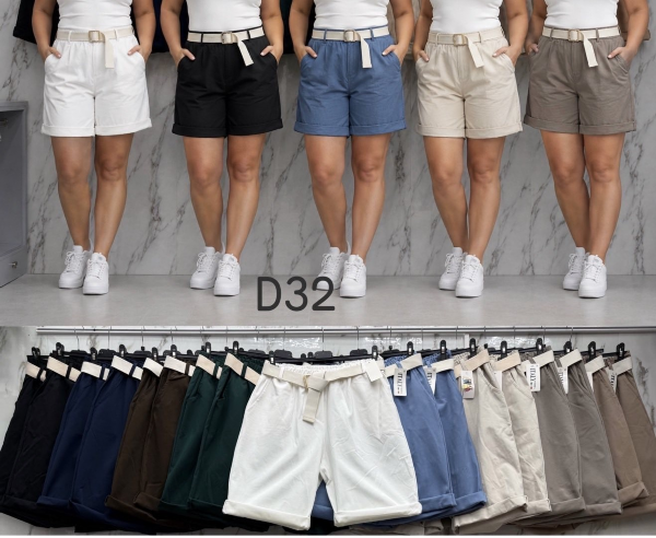Szorty damskie (Włoskie produkt) Roz Standard, Mix Kolor Paczka 5 szt