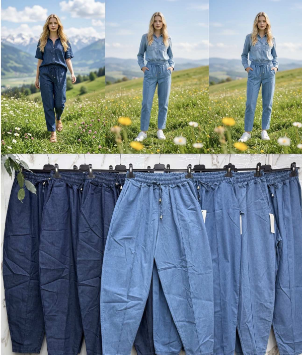 Spodnie damskie (Włoskie produkt) Roz Standard, Mix Kolor Paczka 5 szt