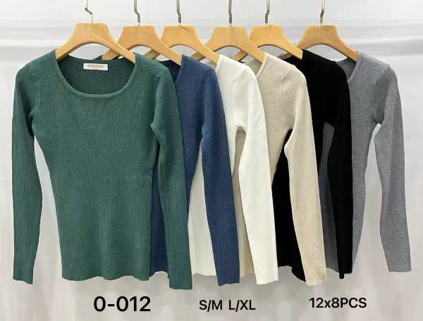 Swetry damskie Roz S/M-L/XL, Mix Kolor Paczka 8 szt