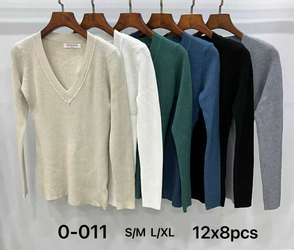 Swetry damskie Roz S/M-L/XL, Mix Kolor Paczka 8 szt