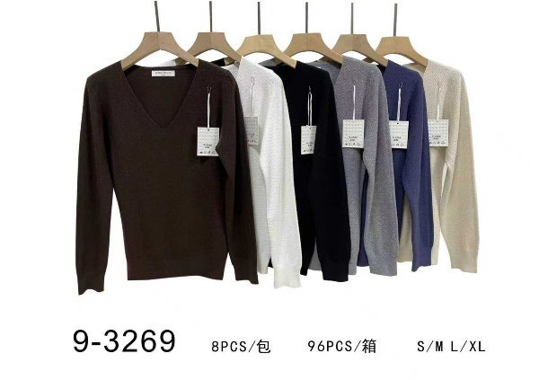 Swetry damskie Roz S/M-L/XL, Mix Kolor Paczka 8 szt