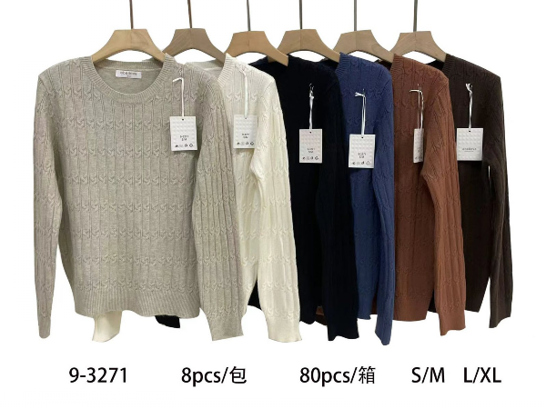 Swetry damskie Roz S/M-L/XL, Mix Kolor Paczka 8 szt
