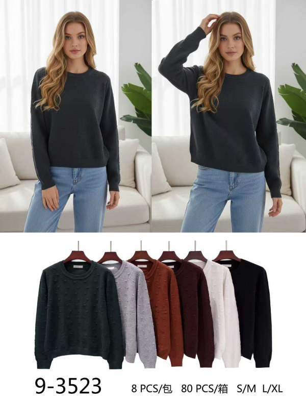 Swetry damskie Roz S/M-L/XL, Mix Kolor Paczka 8 szt