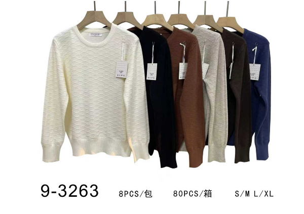 Swetry damskie Roz S/M-L/XL, Mix Kolor Paczka 8 szt