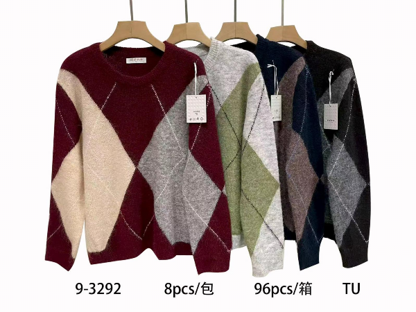 Swetry damskie Roz Standard, Mix Kolor Paczka 8 szt