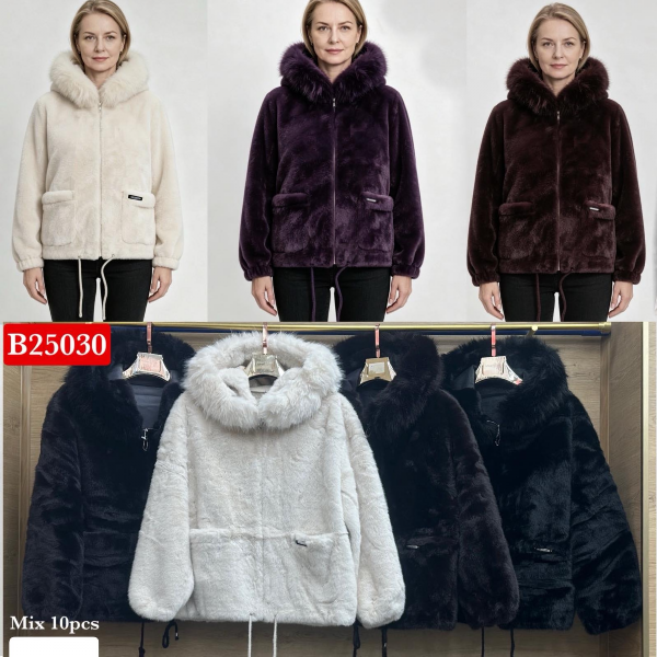 Kurtka alpaka damskie Roz Standard, 1 Kolor Paczka 10 szt