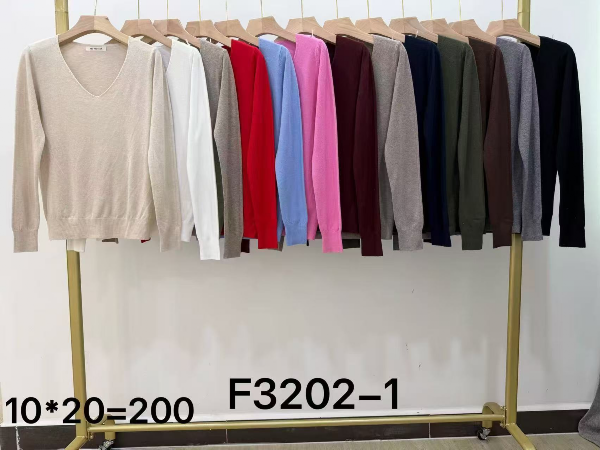 Swetry damskie Roz Standard, Mix Kolor Paczka 10 szt