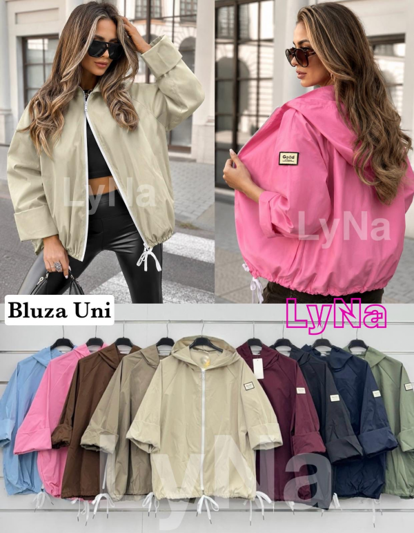 Bluzy damskie (Włoskie produkt) Roz Standard, Mix Kolor Paczka 5 szt