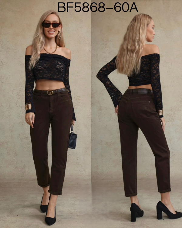 Spodnie damskie jeansy Roz XS-XL, 1 Kolor Paczka 10 szt
